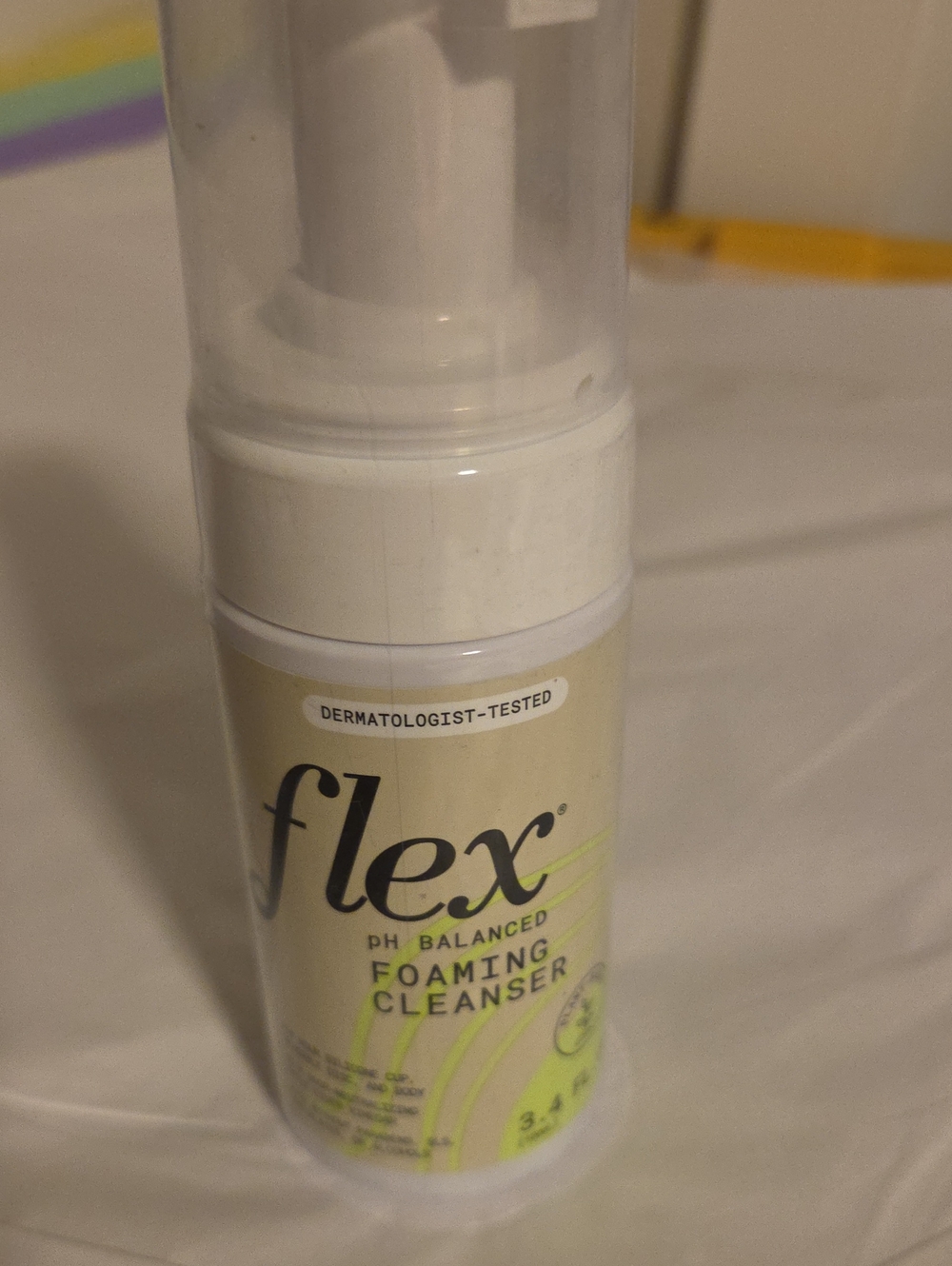 Flex Foaming Cleanser Ph Balanced 3.4 Oz New Sealed